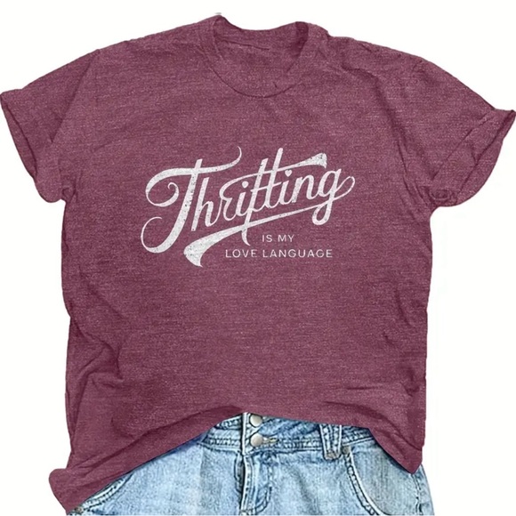 Maroon Graphic Tee - Picture 1 of 3